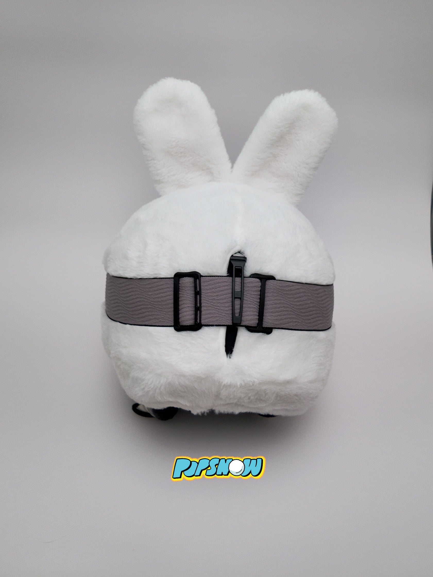 PopSnow Ski snowboard helmet cover hat funny bunny rabbit back product