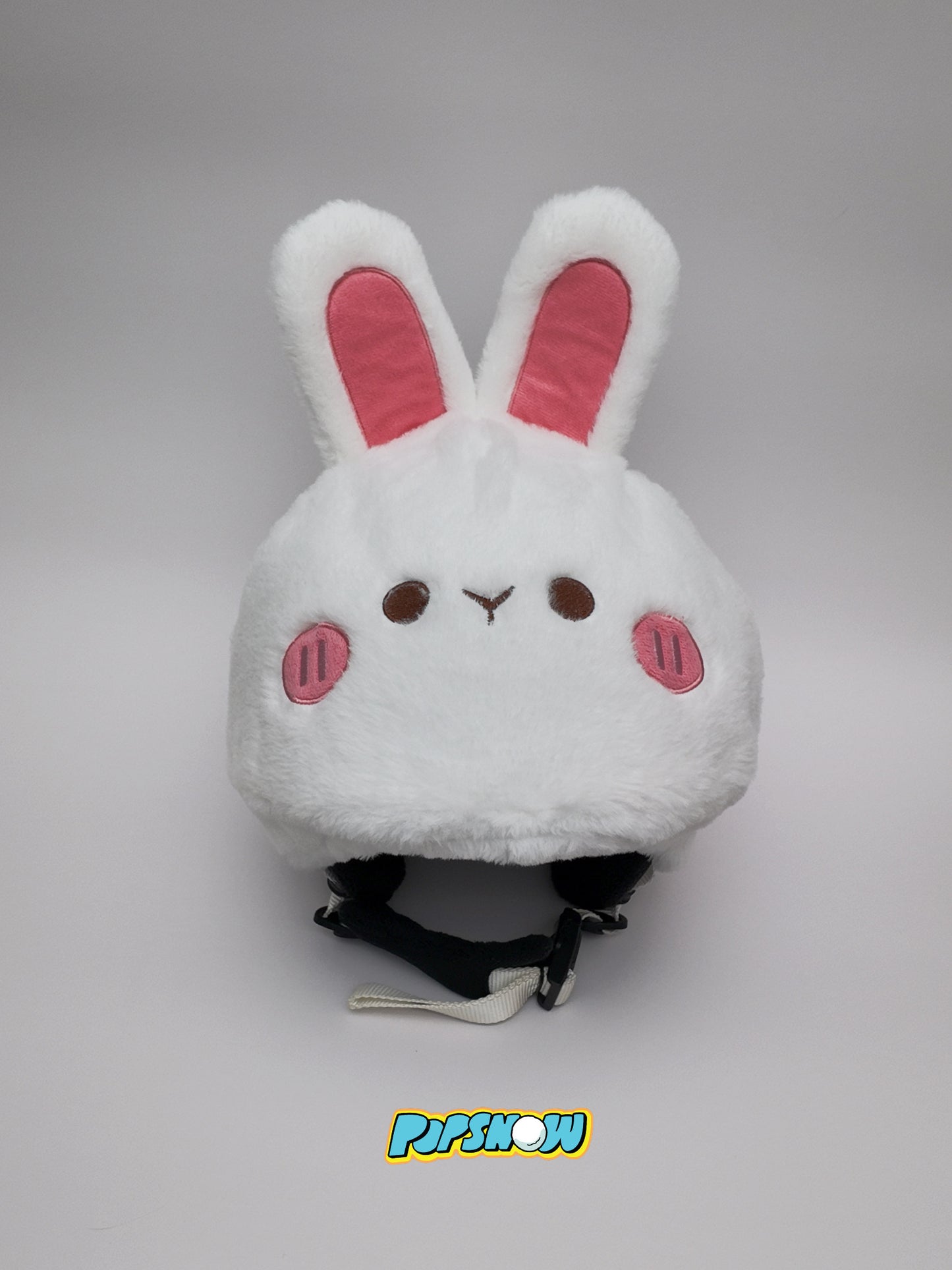 PopSnow Ski snowboard helmet cover hat funny bunny rabbit front product