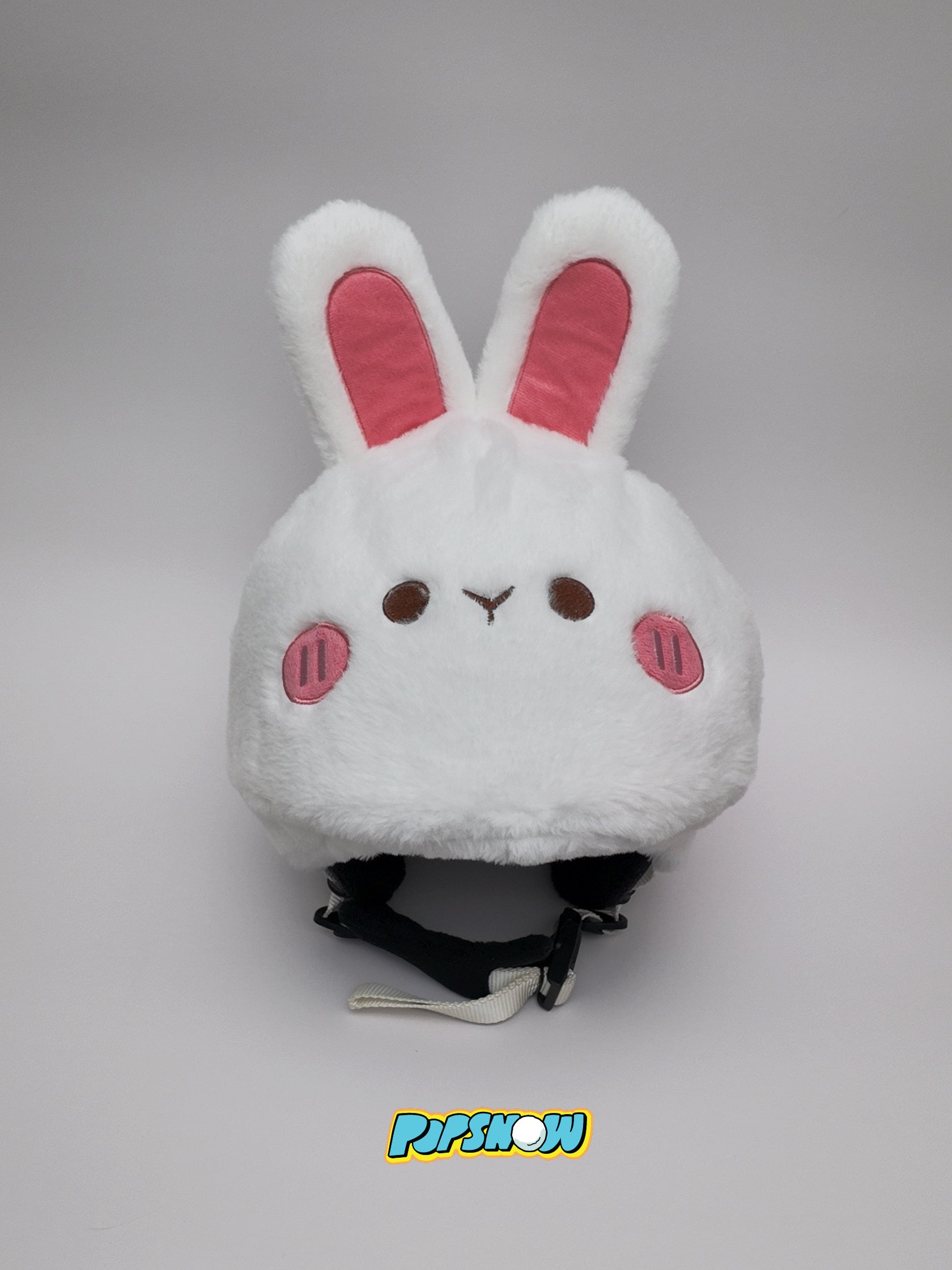 PopSnow Ski snowboard helmet cover hat funny bunny rabbit front product