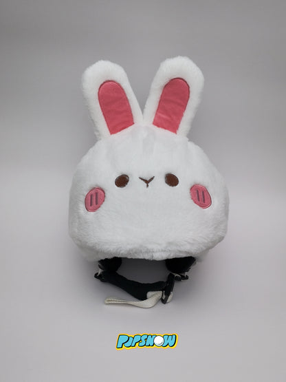 PopSnow Ski snowboard helmet cover hat funny bunny rabbit front product