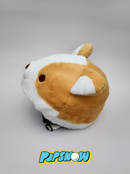 PopSnow Ski snowboard helmet cover hat funny corgi puppy dog side profile product