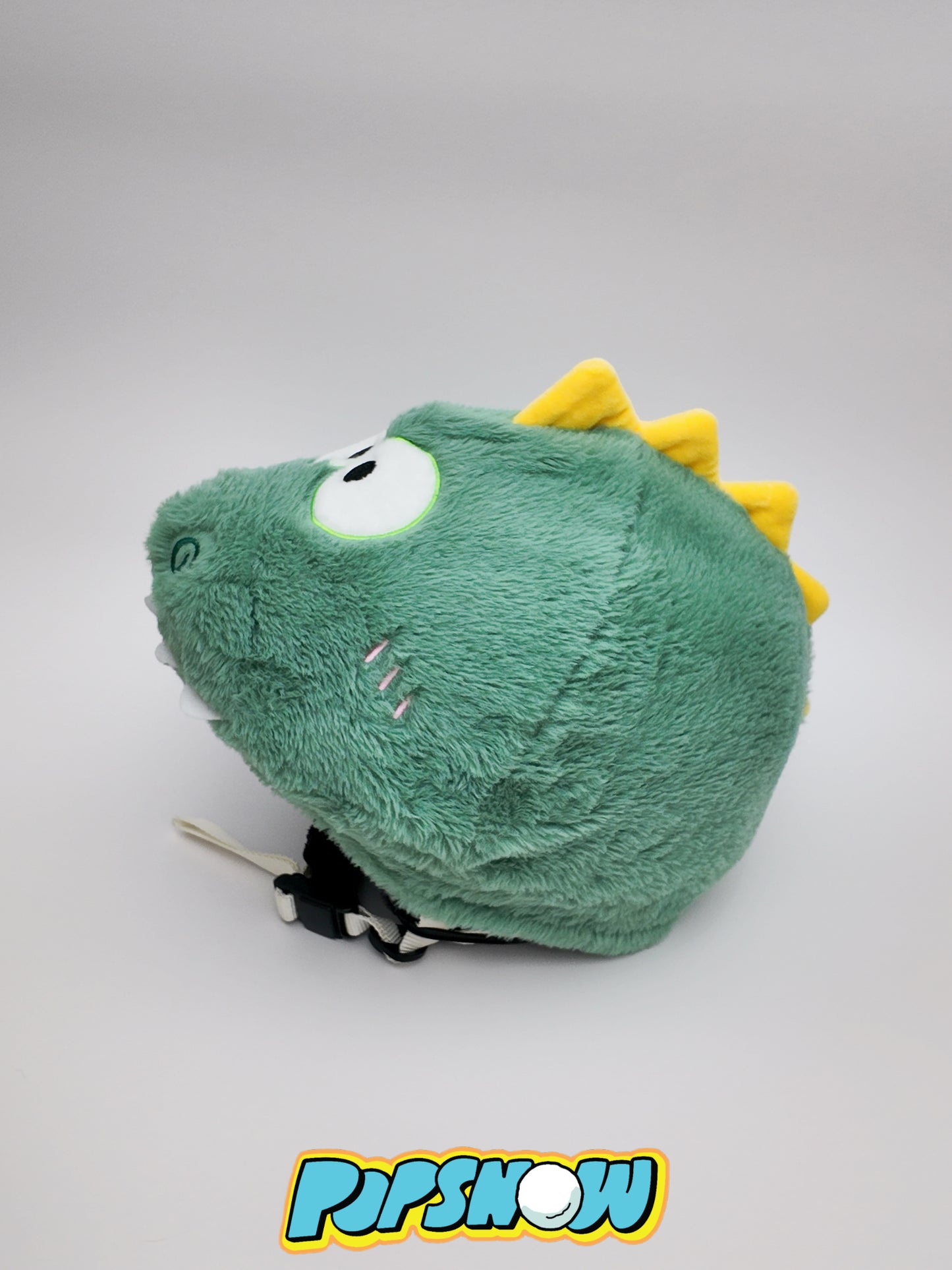PopSnow Ski snowboard helmet cover hat funny dinosaur danny side profile product