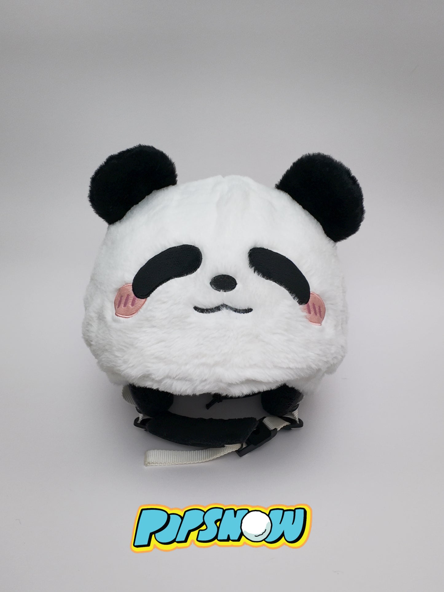 PopSnow Ski snowboard helmet cover hat funny kungfu panda front product