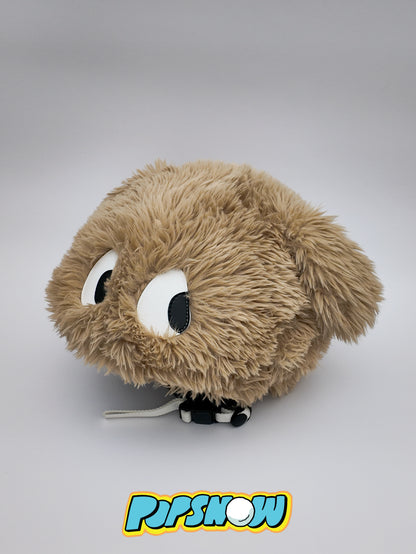 PopSnow Ski snowboard helmet cover hat funny short ear puppy tuusca dog side profile product brown biege camel tan