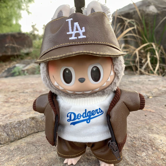 Labubu Clothes, LA Dodgers, 4 pieces