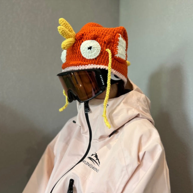 popsnow_ski_helmet_cover_crochet_magic_fish_funny_snowboard_3_pokemon_magikarp