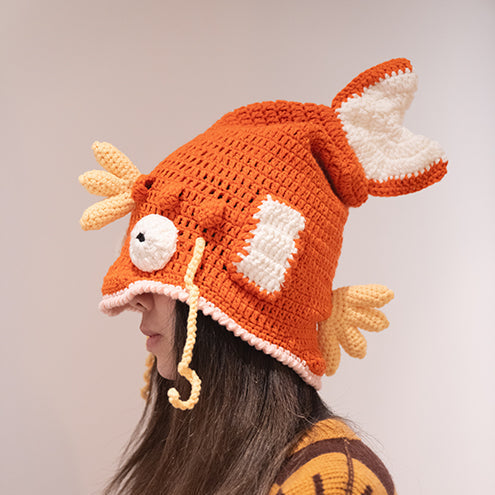 popsnow_ski_helmet_cover_crochet_pokemon_magikarp_funny_hat_beanie_11