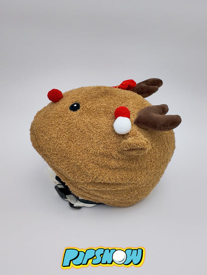 Ski Helmet Cover - Christmas Reindeer