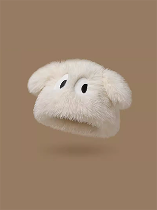 puppy_bucket_hat_product_white_faux_fur